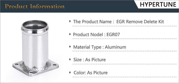 Planet Gates ALUMINUM EGR REMOVAL KIT / EGR DELETE KIT BLANKING BYPASS FOR BMW E46 318d 320d 330d 330xd 320cd 318td 320td EGR07