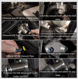 Planet Gates ALUMINUM EGR REMOVAL KIT / EGR DELETE KIT BLANKING BYPASS FOR BMW E46 318d 320d 330d 330xd 320cd 318td 320td EGR07
