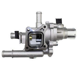 Planet Gates Aluminum Engine Cooling Thermostat Housing Cover Assembly for Chevrolet Cruze Sonic Aveo 251922 251919928 55579951 with sensor