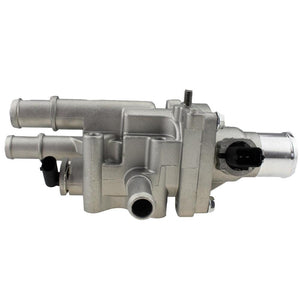 Planet Gates Aluminum Engine Cooling Thermostat Housing Cover Assembly for Chevrolet Cruze Sonic Aveo 251922 251919928 55579951 with sensor