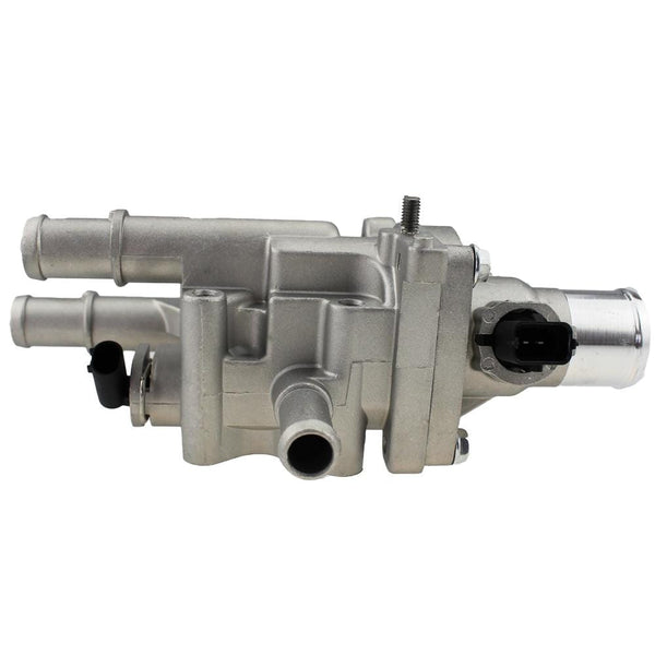 Planet Gates Aluminum Engine Cooling Thermostat Housing Cover Assembly for Chevrolet Cruze Sonic Aveo 251922 251919928 55579951 with sensor