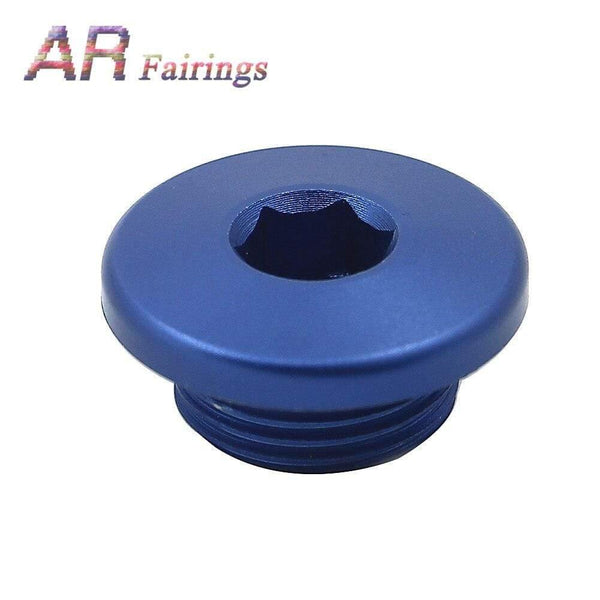 Planet Gates Aluminum For Yamaha YFM700 YFM 700 Top Crankcase Oil Filler Plug & O-Ring Raptor Quad Blue Black Silver Red