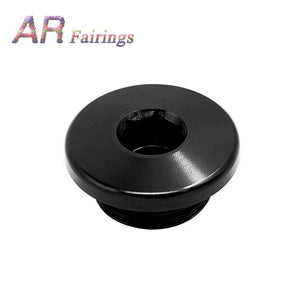 Planet Gates Aluminum For Yamaha YFM700 YFM 700 Top Crankcase Oil Filler Plug & O-Ring Raptor Quad Blue Black Silver Red