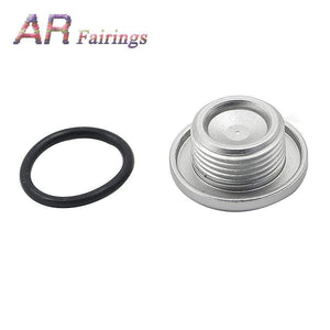 Planet Gates Aluminum For Yamaha YFM700 YFM 700 Top Crankcase Oil Filler Plug & O-Ring Raptor Quad Blue Black Silver Red