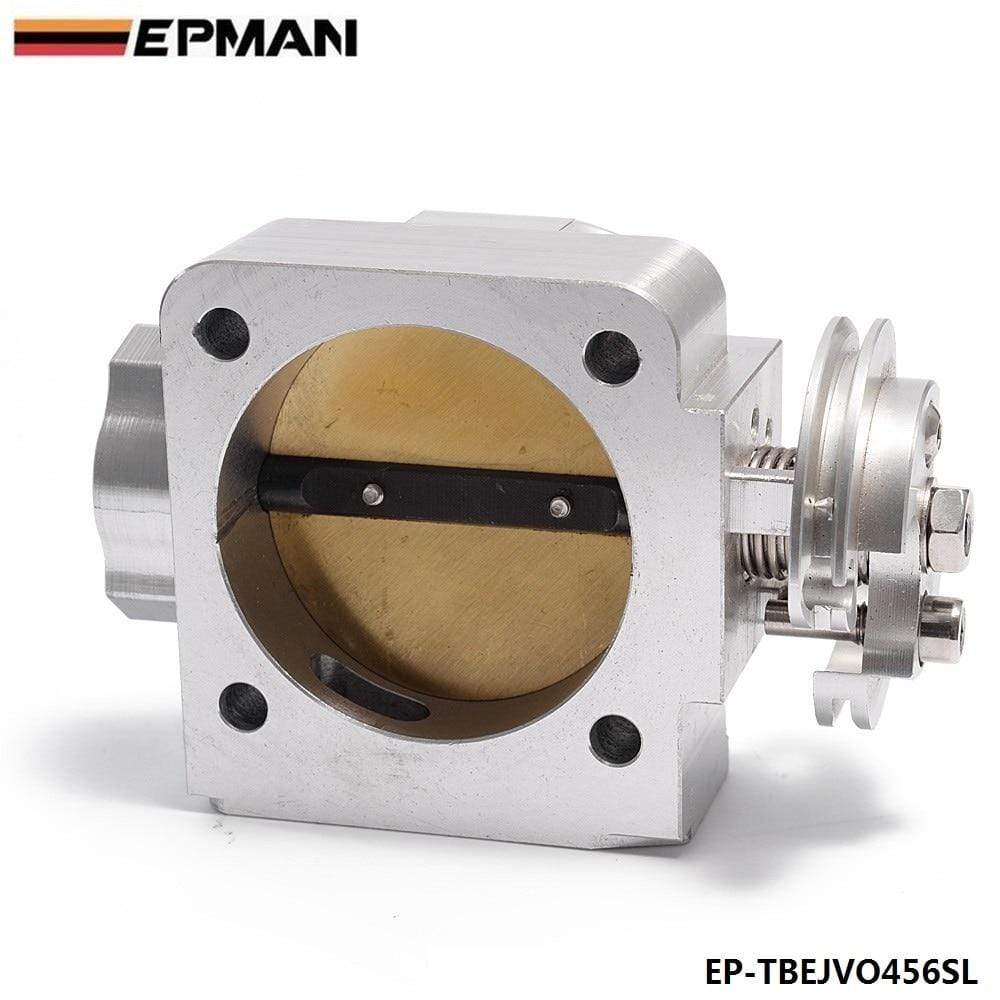 Planet Gates Aluminum Intake Manifold 70mm Throttle Body Performance Billet For Mitsubishi Lancer  Evo 4 5 6 4g63 EP-TBEJVO456SL