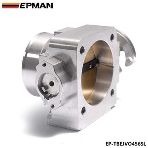 Planet Gates Aluminum Intake Manifold 70mm Throttle Body Performance Billet For Mitsubishi Lancer  Evo 4 5 6 4g63 EP-TBEJVO456SL