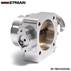 Planet Gates Aluminum Intake Manifold 70mm Throttle Body Performance Billet For Mitsubishi Lancer  Evo 4 5 6 4g63 EP-TBEJVO456SL