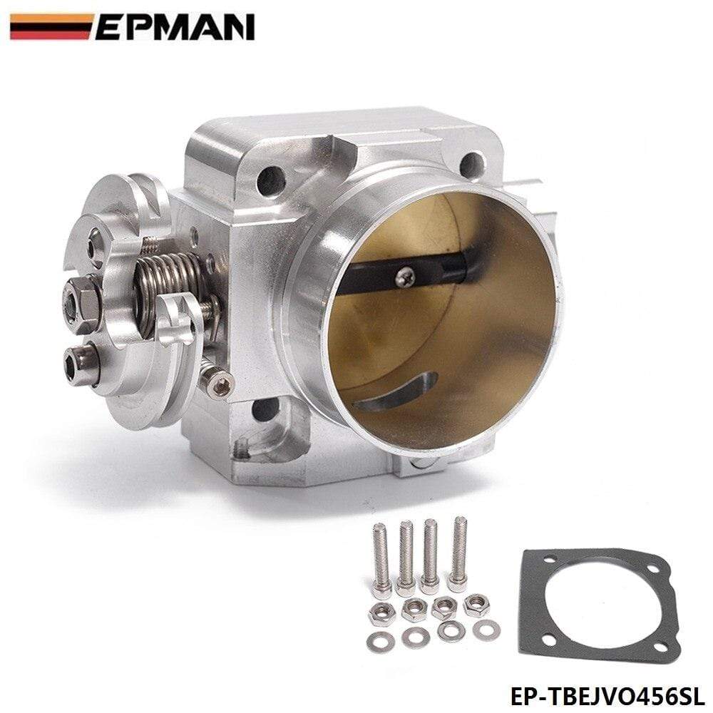 Planet Gates Aluminum Intake Manifold 70mm Throttle Body Performance Billet For Mitsubishi Lancer  Evo 4 5 6 4g63 EP-TBEJVO456SL