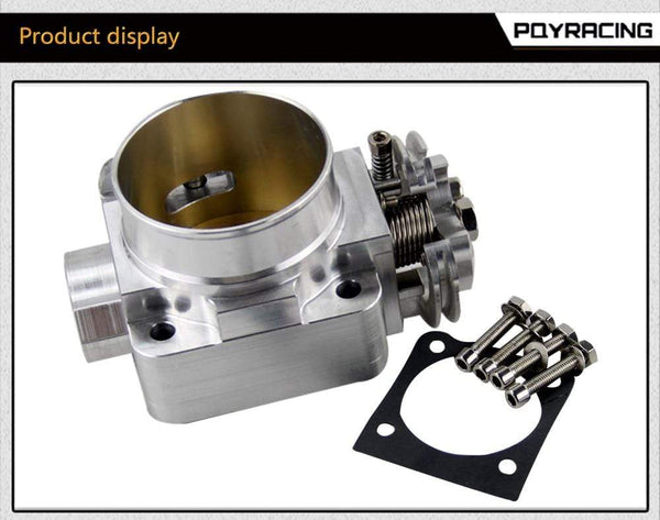 Planet Gates Aluminum Intake Manifold 70mm Throttle Body Performance Billet For Mitsubishi Lancer Evo 4 5 6 4g63 PQY6941