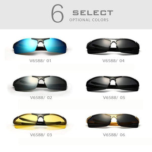 Planet Gates Aluminum Magnesium Men's Sunglasses Polarized Coating Mirror Sun Glasses oculos Male Eyewear Accessories For Men 6588