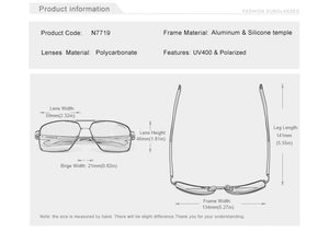 Planet Gates Aluminum Men's Sunglasses Polarized Lens Brand Design Temples Sun glasses Coating Mirror Glasses Oculos de sol 7719