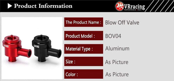 Planet Gates Aluminum Recirculate Diverter Valve Turbo Blow Off Valve Boost For Volkswagen Golf Jetta 2000-2005 for Audi 1.8T 2.7T 1998-2006