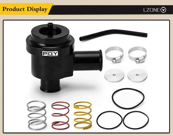 Planet Gates Aluminum Recirculate Diverter Valve Turbo BOV Boost For Volkswagen Golf Jetta 2000-2005 for Audi 1.8T 2.7T 1998-2006 JR-BOV04