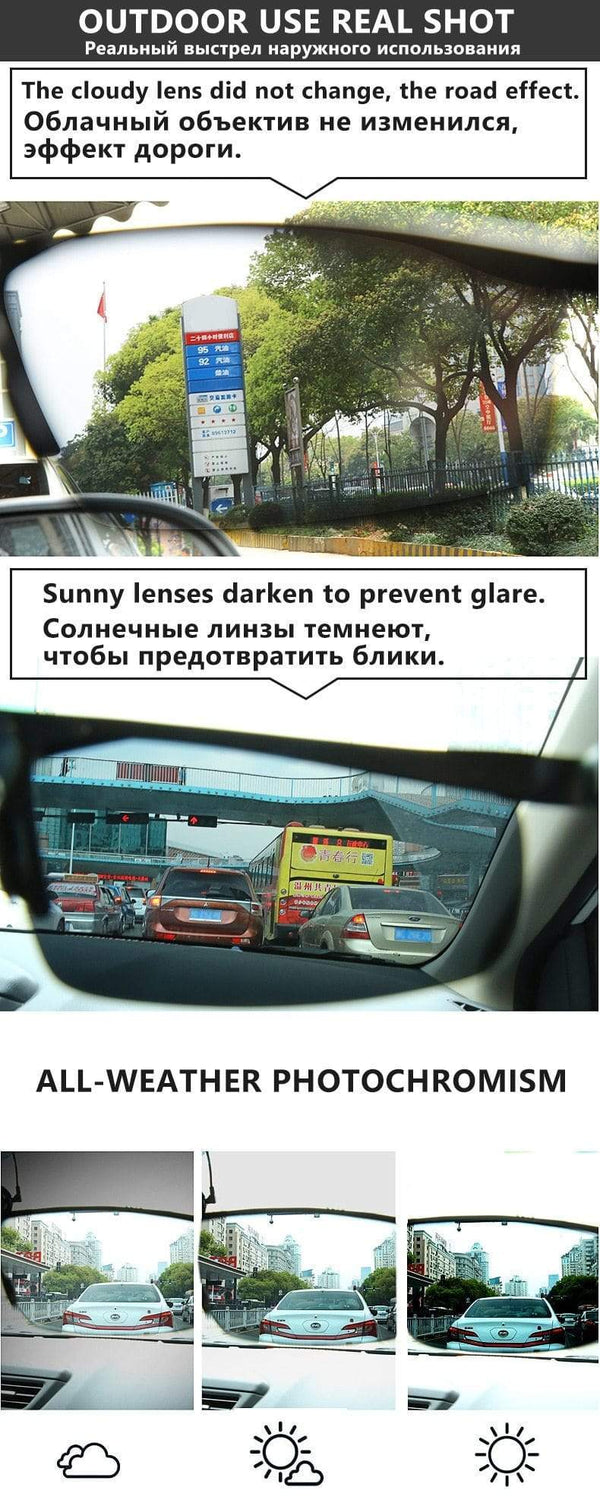 Planet Gates Aluminum Rimless Photochromic Sunglasses Men Polarized Day Night Driving Glasses Chameleon Anti-Glare gafas de sol hombre