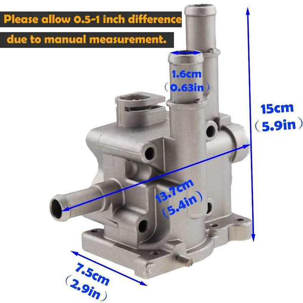 Planet Gates Aluminum Thermostat Housing Cover for Chevrolet Chevy Cruze Aveo Orlando for Opel Astra Zafira Signum Moka 96984103 96817255