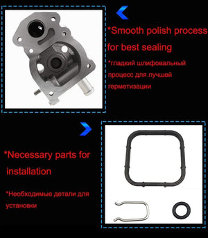 Planet Gates Aluminum Thermostat Housing Cover for Chevrolet Chevy Cruze Aveo Orlando for Opel Astra Zafira Signum Moka 96984103 96817255