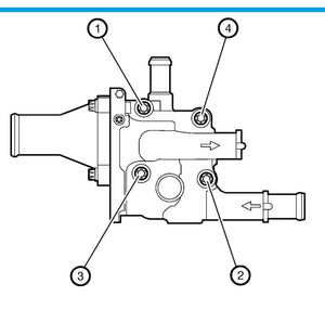Planet Gates Aluminum Thermostat Housing Cover for Chevrolet Chevy Cruze Aveo Orlando for Opel Astra Zafira Signum Moka 96984103 96817255