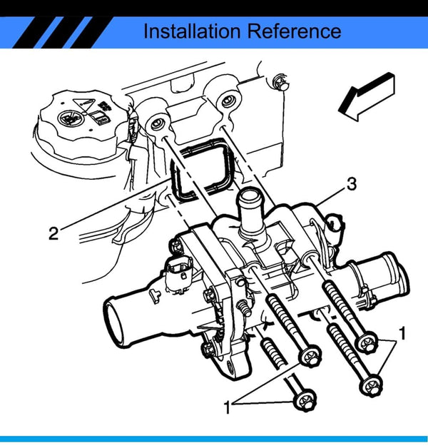 Planet Gates Aluminum Thermostat Housing Cover for Chevrolet Chevy Cruze Aveo Orlando for Opel Astra Zafira Signum Moka 96984103 96817255