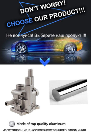 Planet Gates Aluminum Thermostat Housing Cover for Chevrolet Chevy Cruze Aveo Orlando for Opel Astra Zafira Signum Moka 96984103 96817255