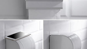 Planet Gates Aluminum Towel Rack Perforated White Bathroom Rack Toilet Towel Rack Hardware Pendant Set