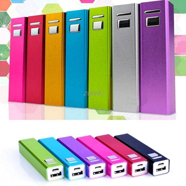 Planet Gates Aluminum USB Power Bank Case 18650 Battery Charger Case DIY Kit for iPhone 5S 6S Z17 Drop ship