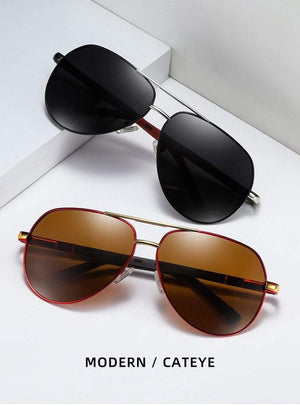 Planet Gates Aluminum Vintage Men's Sunglasses Men Polarized Coating Classic Sun Glasses Women Shade Male Driving Accessories Eyewear