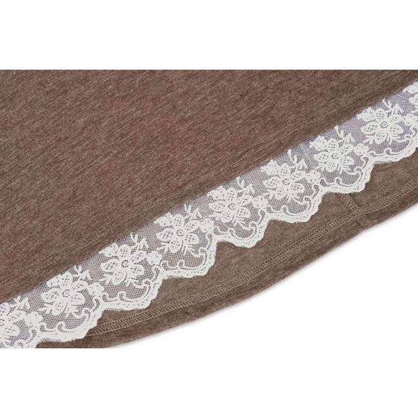 Planet Gates AM135 black / S Summer 2018 Casual Women T-shirt Short Sleeve O-neck Long Shirt Plus Size Women Clothing Hem Splice Lace Women Tops