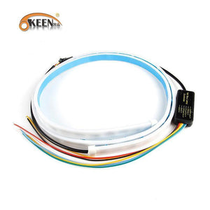 Planet Gates Amber Turn Signal Flow led trunk Strip light Tailgate luggage 12V Car Rear Lamp Dynamic Streamer Floating RGB led strip