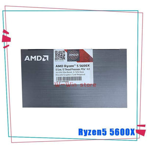 Planet Gates AMD Ryzen 5 5600X R5 5600X 3.7 GHz Six-Core twelve-Thread 65W CPU Processor L3=32M 100-000000065 Socket AM4 with cooler fan