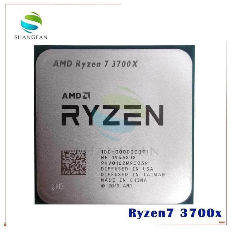 Planet Gates AMD Ryzen 7 3700X R7 3700X 3.6 GHz 7NM L3=32M 100-000000071 Eight-Core Sinteen-Thread CPU Processor Socket AM4