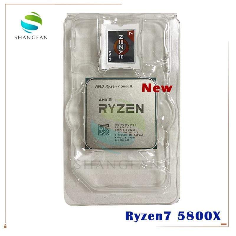 Planet Gates AMD Ryzen 7 5800X R7 5800X 3.8 GHz Eight-Core sixteen-Thread 105W CPU Processor L3=32M  100-000000063 Socket AM4 no fan