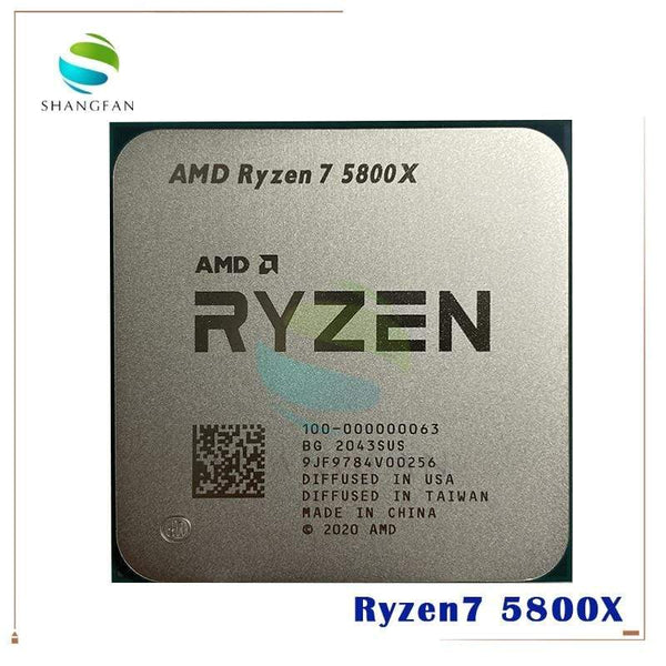 Planet Gates AMD Ryzen 7 5800X R7 5800X 3.8 GHz Eight-Core sixteen-Thread 105W CPU Processor L3=32M  100-000000063 Socket AM4 no fan