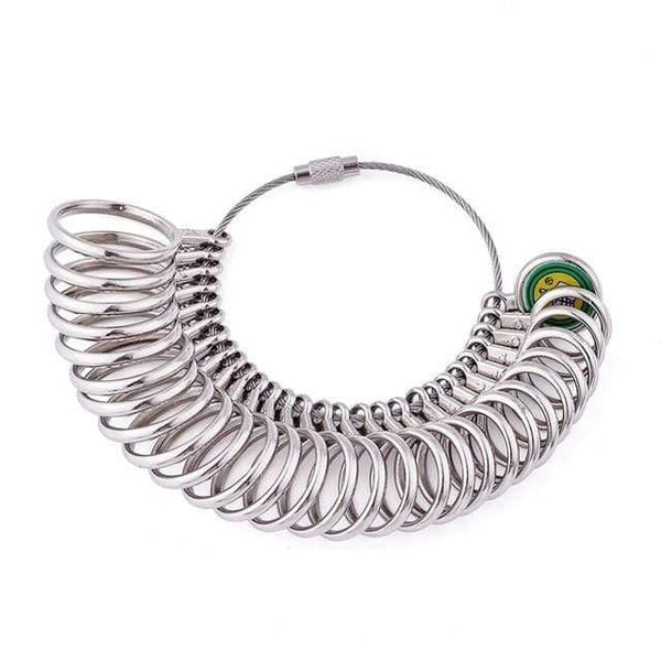 Planet Gates American Ring Sizers Jewelry Measuring Tool Sets Ring Sizer Mandrel Stick Finger Gauge Ring Measuring Sizes ring: about 11~22mm inner diam