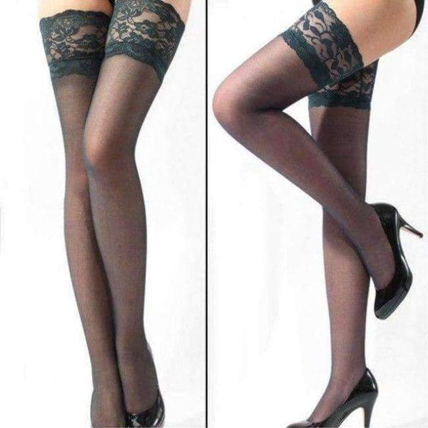 Planet Gates amy green 10 Pairs Thigh High Stocking Women Summer Over The knee Socks Sexy girl Femme Hosiery Nylon Lace Style Stay Up Stockings