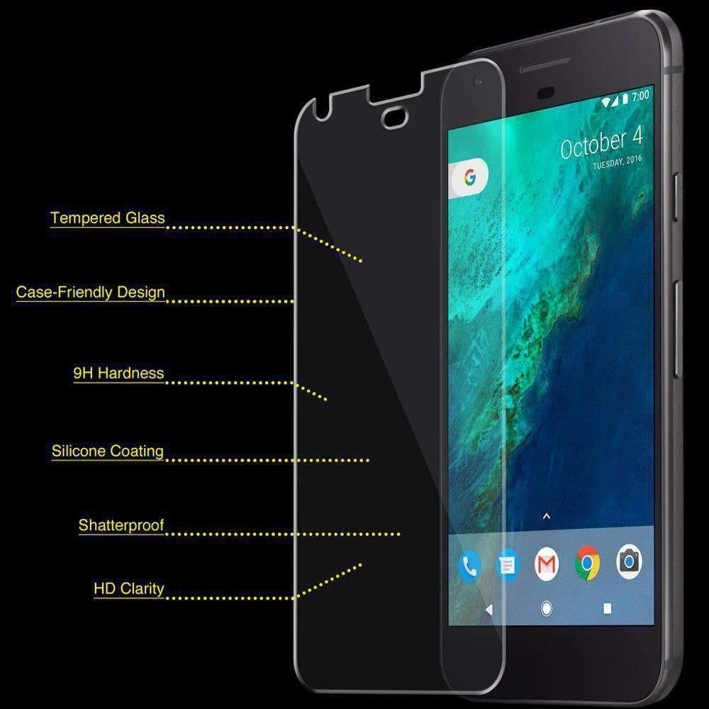 Planet Gates AMZER Kristal Tempered Glass HD Screen Protector for Google Pixel - Clear