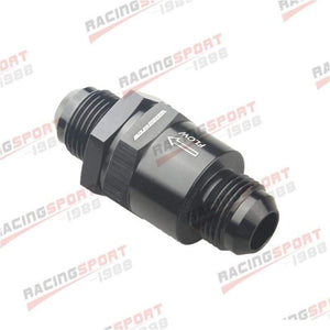 Planet Gates AN10 Aluminium Non Return One Way Check Valve Fuel EFI Fitting Adapter Black
