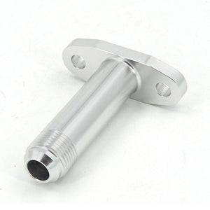 Planet Gates An10 Hole pitch 2"/51 Turbo Oil Drain Return Flange Adapter sliver CNC Process leakproof for T3 T4 GT28 GT30 GT35 T25