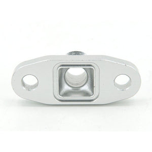 Planet Gates An10 Hole pitch 2"/51 Turbo Oil Drain Return Flange Adapter sliver CNC Process leakproof for T3 T4 GT28 GT30 GT35 T25