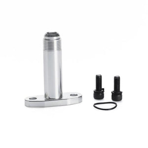 Planet Gates AN10 Tall An10 Hole pitch 2"/51 Turbo Oil Drain Return Flange Adapter sliver CNC Process leakproof for T3 T4 GT28 GT30 GT35 T25