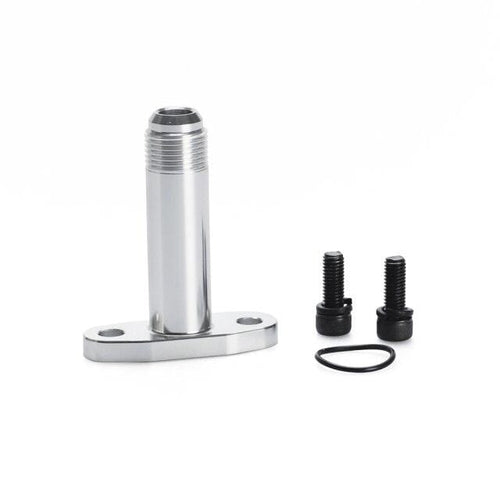 Planet Gates AN10 Tall An10 Hole pitch 2"/51 Turbo Oil Drain Return Flange Adapter sliver CNC Process leakproof for T3 T4 GT28 GT30 GT35 T25