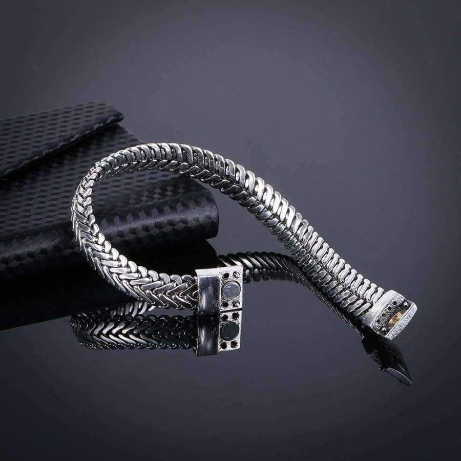 Planet Gates Ancient Silver Fashion Punk Buddha Bracelet for Women DIY Bracelets & Bangles Charms Bracelets Men Pulseira Jewelry Gifts