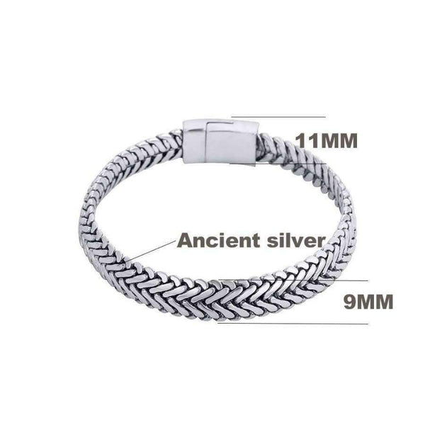 Planet Gates Ancient Silver Fashion Punk Buddha Bracelet for Women DIY Bracelets & Bangles Charms Bracelets Men Pulseira Jewelry Gifts