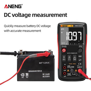 Planet Gates ANENG Q1 Digital Multimeter 9999 Analog Tester True RMS Professional Multimetro DIY Transistor Capacitor NCV Testers Lcr Meter