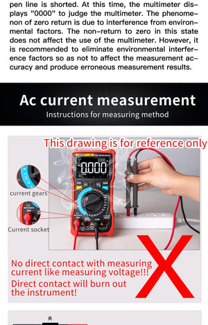 Planet Gates ANENG Q1 Digital Multimeter 9999 Analog Tester True RMS Professional Multimetro DIY Transistor Capacitor NCV Testers Lcr Meter