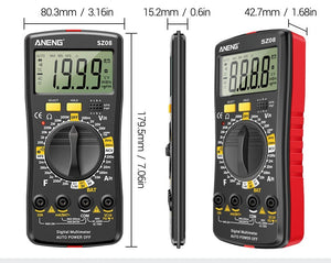Planet Gates ANENG SZ08 Digital Multimeter Ultra-thin storage Professional Multimetro Auto Voltmeter AC DC 220V Resistance Handhold Testers
