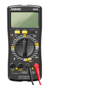 Planet Gates ANENG SZ08 Digital Multimeter Ultra-thin storage Professional Multimetro Auto Voltmeter AC DC 220V Resistance Handhold Testers
