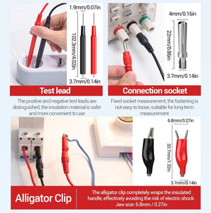 Planet Gates ANENG SZ08 Digital Multimeter Ultra-thin storage Professional Multimetro Auto Voltmeter AC DC 220V Resistance Handhold Testers
