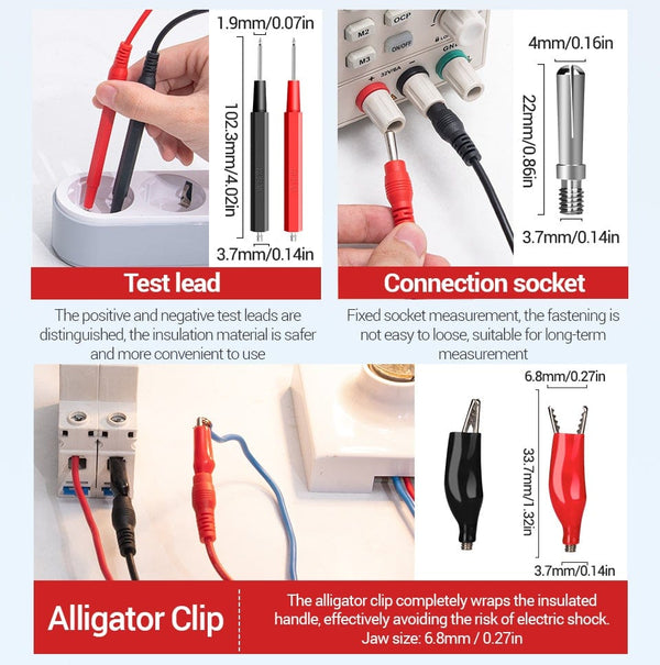 Planet Gates ANENG SZ08 Digital Multimeter Ultra-thin storage Professional Multimetro Auto Voltmeter AC DC 220V Resistance Handhold Testers