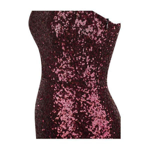 Planet Gates Angel-fashions Formal Dresses Contrast Color Gradient Sequin Mermaid Evening Dresses 286