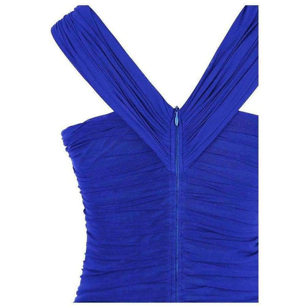 Planet Gates Angel fashions One Shoulder Pleat Ruched Sequin Slit Mermaid Long Evening Dress 350